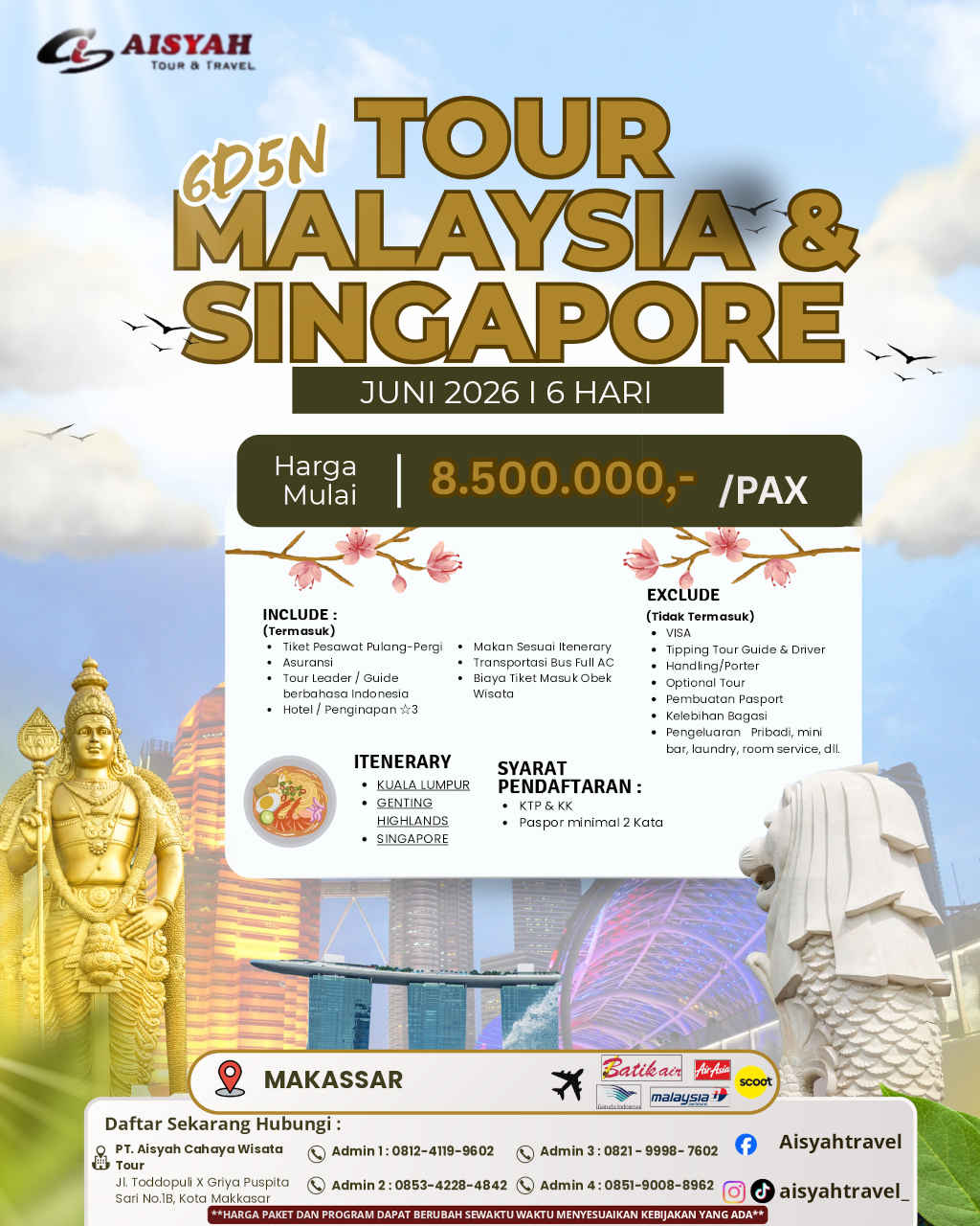 Tour Malaysia