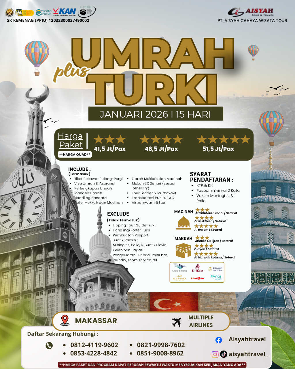Umrah Plus 4