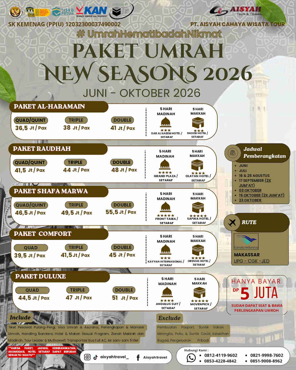 Umrah Reguler 1