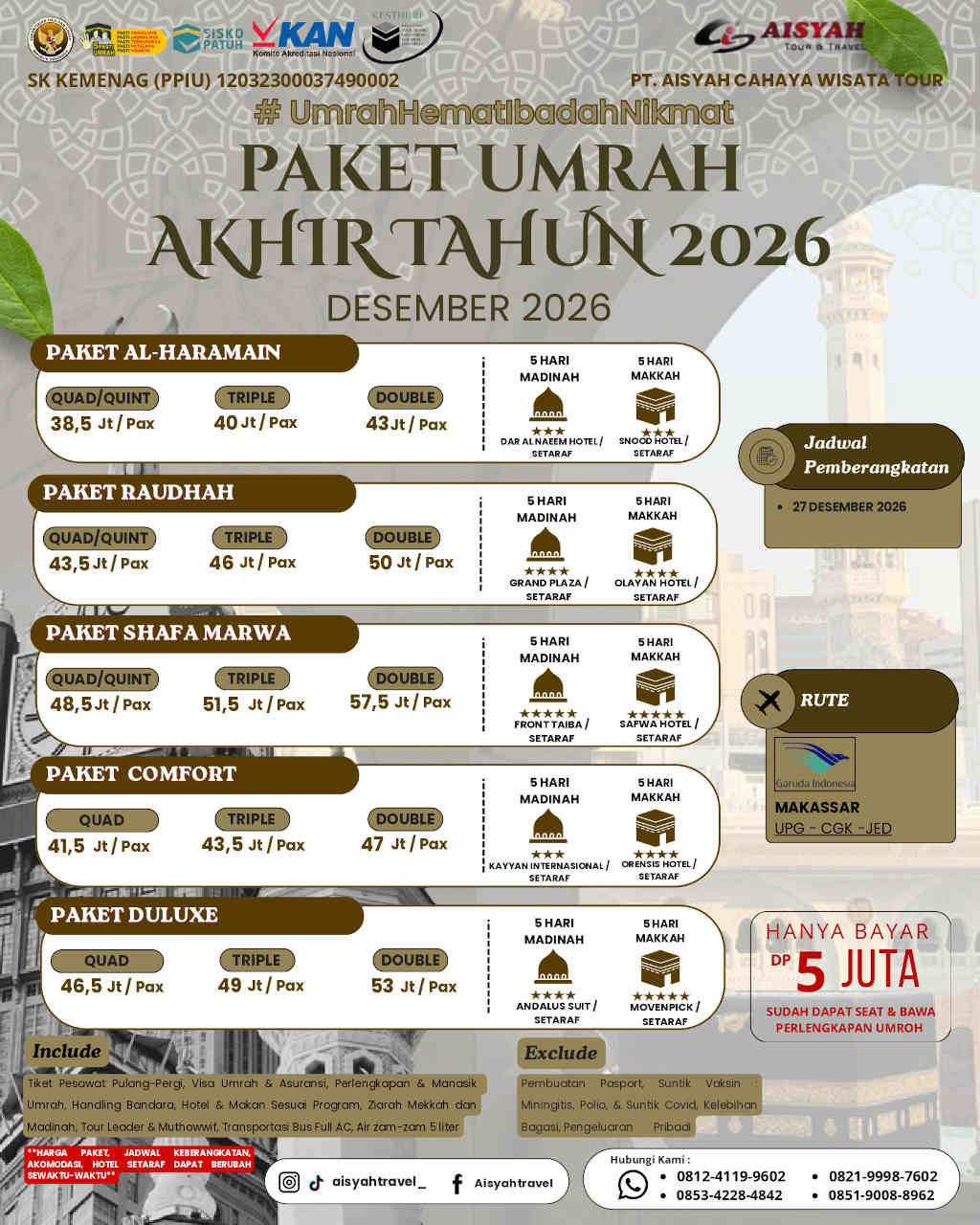 Umrah Reguler 3