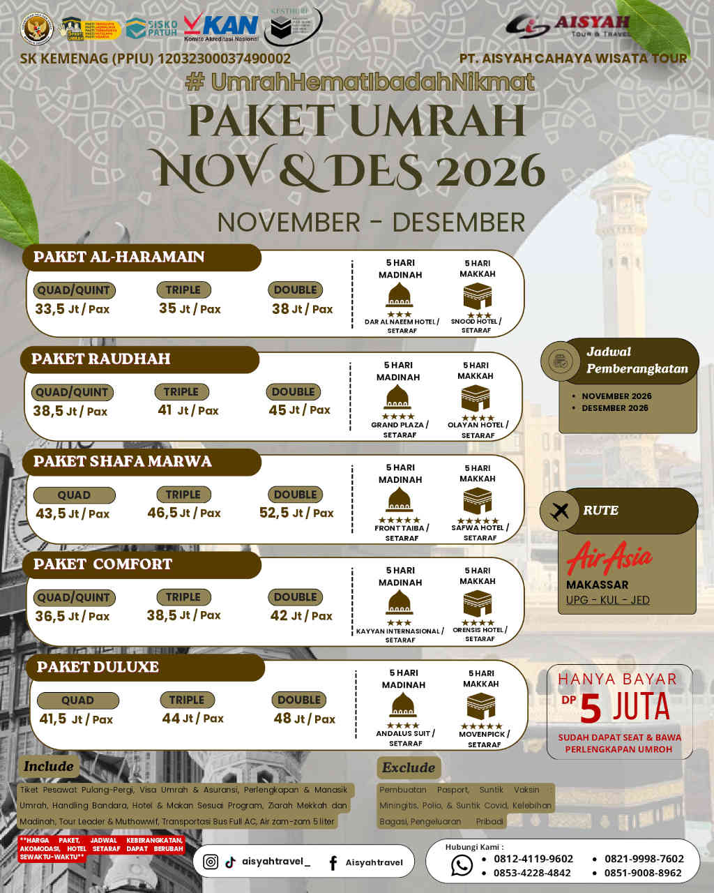Umrah Reguler 7